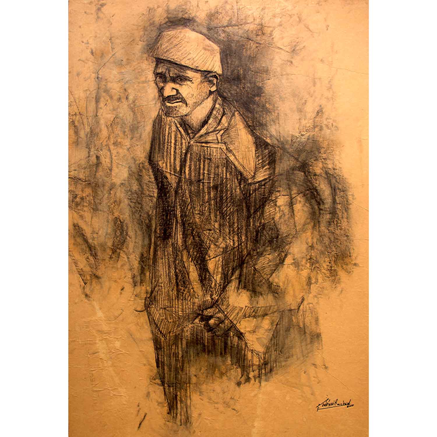Drawing of an old man 1